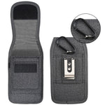 Mobile Phone Vertical Wallet with Belt & Card Slots, For iPhone - Samsung - LG Smart Phones