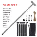 Tactical Walking Stick / Multi-Tool - Trekking Pole - Mountaineering - Self-Defense, Hiking Survival Tool