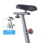 Indoor Fitness, Quiet Drive Exercise Bike with Adjustable Seat