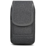 Mobile Phone Vertical Wallet with Belt & Card Slots, For iPhone - Samsung - LG Smart Phones