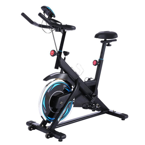 Indoor Fitness, Quiet Drive Exercise Bike with Adjustable Seat