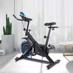 Indoor Fitness, Quiet Drive Exercise Bike with Adjustable Seat