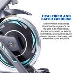 Indoor Fitness, Quiet Drive Exercise Bike with Adjustable Seat