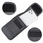 Mobile Phone Vertical Wallet with Belt & Card Slots, For iPhone - Samsung - LG Smart Phones