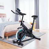 Indoor Fitness, Quiet Drive Exercise Bike with Adjustable Seat