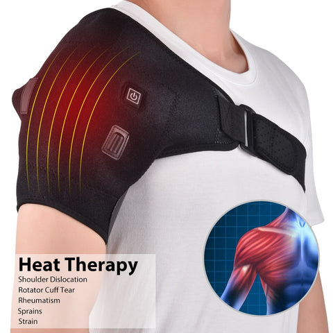 Electric Heat-Therapy Adjustable Shoulder Brace