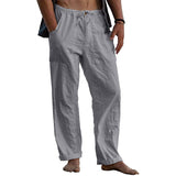 Men's Cotton Linen Yoga Pants