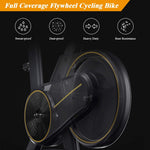 Indoor Stationary Spin Bike / Exercise Bike, with Magnetic Flywheel & Belt Drive *Includes Heart-Rate Monitor/LCD Monitor