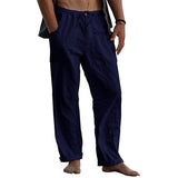 Men's Cotton Linen Yoga Pants